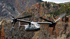 מטוס V-22, צילום: דוברות אלביט מערכות